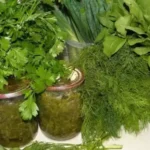 заготовки зелені